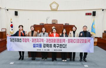 제288회 과천시의회 임시회 제1차 본회의