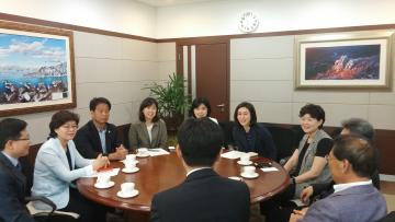 시의회 의원 수자원공사 견학