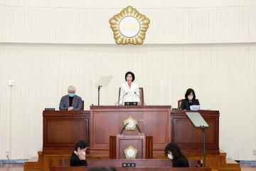 제266회 제2차 정례회 제1차 본회의 