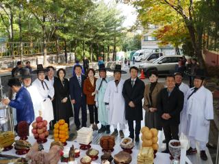 과천동 산신제 참석