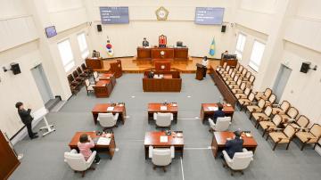 제296회 과천시의회 임시회 제1차 본회의