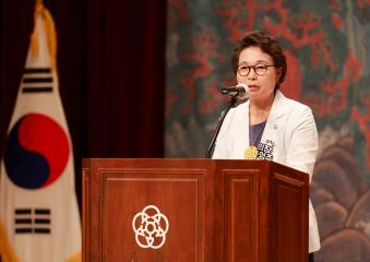 과천 서예가전 개막식
